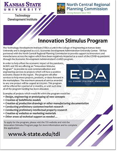 Image of Innovation Stimulus Program Flyer