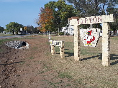 image from City of Tipton, KS drainage system improvement project