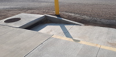 image from City of Tipton, KS drainage system improvement project