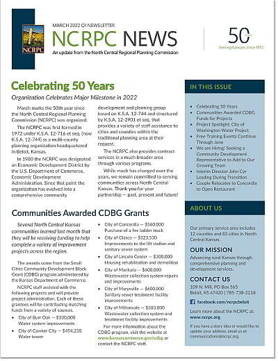 image of March 2022 NCRPC News