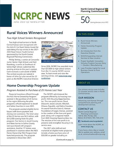 image of June 2022 NCRPC News