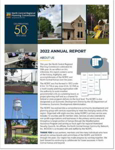 image of 2022 50th Anniversary Annual Report for NCRPC