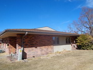 image of apartment complex that received energy efficiency improvements