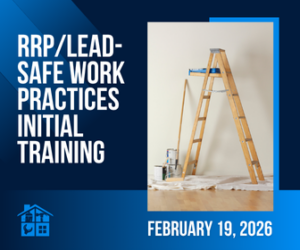 Image of ladder and painting supplies